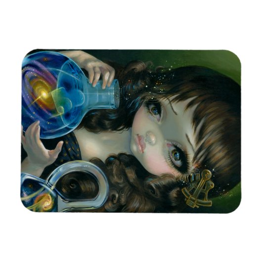 "Microcosme : Galaxie" Flex Magnet (Horizontal)