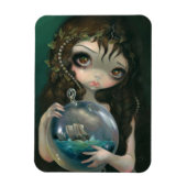 "Microcosme : Paysage marin" Flex Magnet (Vertical)