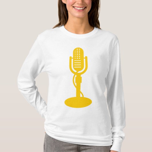 Microfoon - Amber T-shirt (Voorkant)