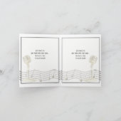  microfoon Groeten Kaart (Binnen)