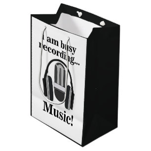 Microfoon Hoofdtelefoon Opname Muziek Medium Cadeauzakje