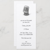 microfoon kaart (Voorkant / Achterkant)