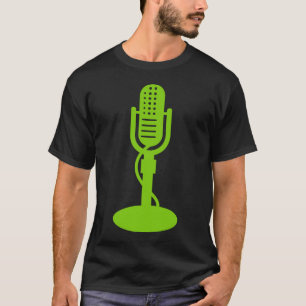 Microfoon - Martian Green T-shirt