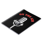  microfoon notitieboek (Linkerzijde)