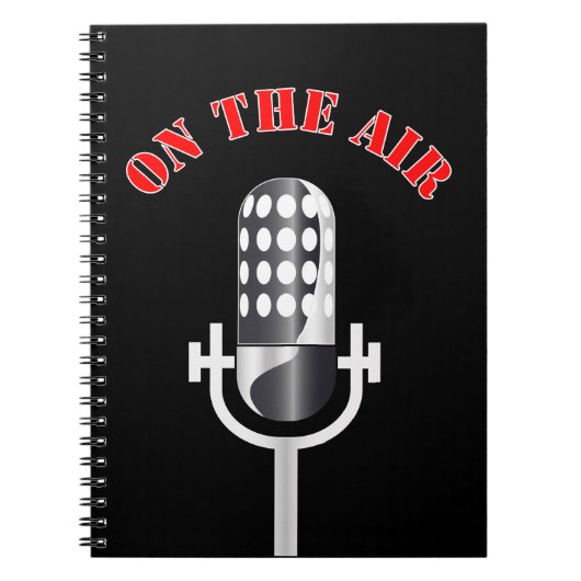  microfoon notitieboek (Voorkant)