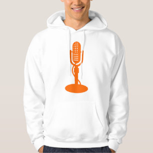 Microfoon - Oranje Hoodie
