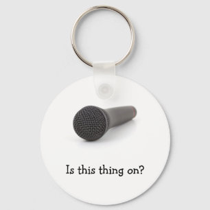 microfoon sleutelhanger