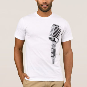 microfoon t-shirt
