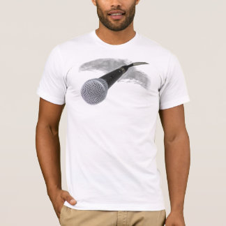 Microfoon T-shirt voor sluiting