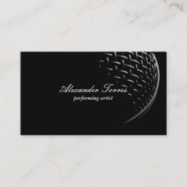 microfoon visitekaartje