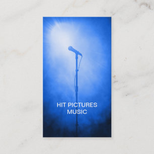 Microfooncheck Musicus Deejay Vocalist Cards V2 Visitekaartje