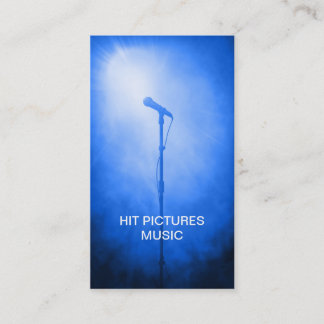 Microfooncheck Musicus Deejay Vocalist Cards V2 Visitekaartje