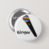 microfoondisco ronde button 5,7 cm (Voorkant /achterkant)