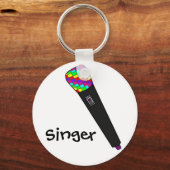 microfoondisco sleutelhanger (Voorkant)