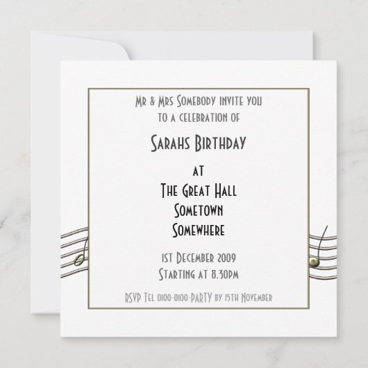  microfoonmuziek kaart (Achterkant)