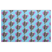 microfoonwaanzin stof (Fat Quarter)