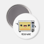 Microgolf Funny Pun Magneet (Voorkant / Achterkant)