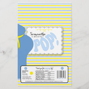 Microgolf Popcorn Bag Wrapper Flyer