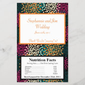 Microgolf Popcorn Floral Burst Flyer (Voorkant)