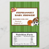 Microgolf Popcorn Wrapper All-Star Green Flyer (Voorkant)