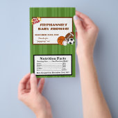 Microgolf Popcorn Wrapper All-Star Green Flyer (Hand)