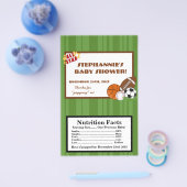 Microgolf Popcorn Wrapper All-Star Green Flyer (Enkel)