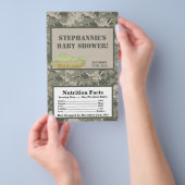 Microgolf Popcorn Wrapper ARMY ACU Camoflauge Camo Flyer (Hand)