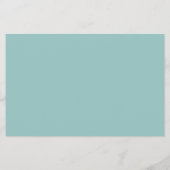 Microgolf Popcorn Wrapper Black Damask Flyer (Achterkant)