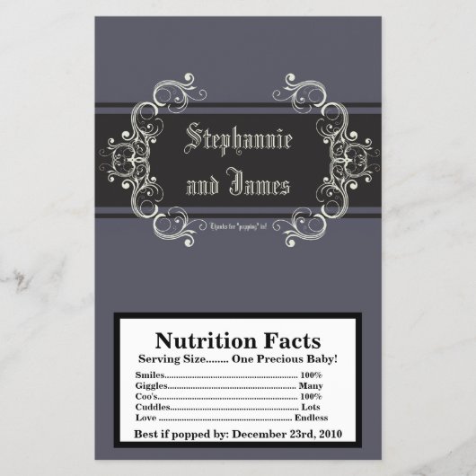 Microgolf Popcorn Wrapper Black Stropdas Affair Gr Flyer (Voorkant)