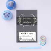 Microgolf Popcorn Wrapper Black Stropdas Affair Gr Flyer (Enkel)