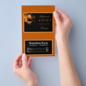 Microgolf Popcorn Wrapper Mis XV Sinaasappel Flyer (Hand)