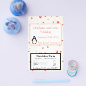 Microgolf Popcorn Wrapper Penguin Love/Hearts Peac Flyer (Enkel)