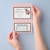 Microgolf Popcorn Wrapper Pink Ladybug Flyer (Hand)