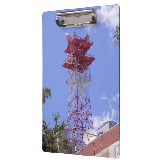 Microgolf relais radiotelecommunicatie towerklembo klembord (Links)