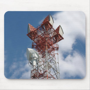 Microgolf Telecommunicatietoren Muismat
