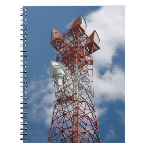 Microgolf Telecommunicatietoren Notitieboek