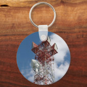 Microgolf Telecommunicatietoren Sleutelhanger (Voorkant)