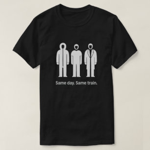 Microklimaat NYC weer ironie T-shirt