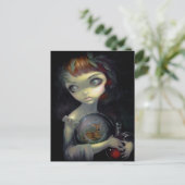 "Microkosmos:  Fawn"-Briefkaart Briefkaart (Staand voorkant)