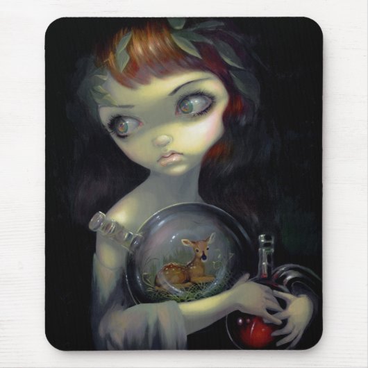 "Microkosmos:  Fawn" Mousepad Muismat (Voorkant)