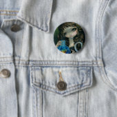 "Microkosmos:  Galaxy-Button Ronde Button 5,7 Cm (In situ)