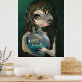 Microkosmos: Seascape ART PRINT Pop Surrealisme (Keuken)