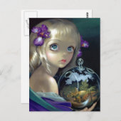 "Microkosmos: Triceratops" Briefkaart (Voorkant / Achterkant)