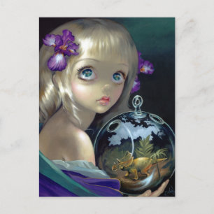 "Microkosmos: Triceratops" Briefkaart