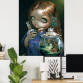 Microkosmos: Zee monsters ART PRINT pop surrealism (Thuiskantoor)