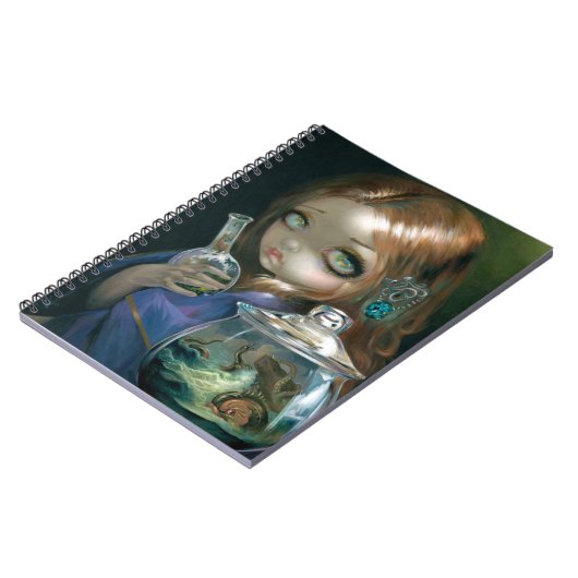 "Microkosmos: Zee Monsters'-laptop Notitieboek (Linkerzijde)