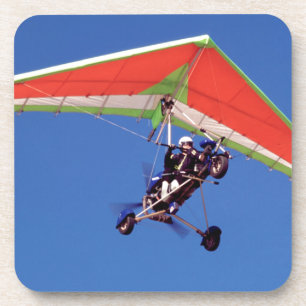 Microlight vliegen in de lucht, Westkaap Drankjes Onderzetter