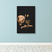 Micromanethiques Miniature Micro Sculptures Canvas (Insitu (Houten vloer))