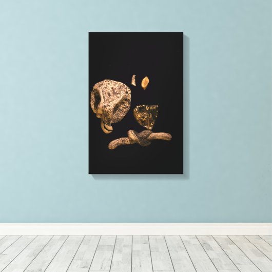 Micromanethiques Miniature Micro Sculptures Canvas (Insitu (Houten vloer))