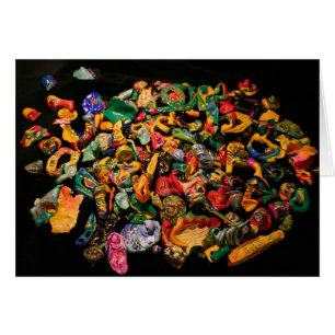 Micromanethiques Miniatuur Micro Sculptuur Kaart